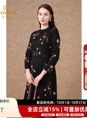 乔万尼羊毛新款针织连衣裙