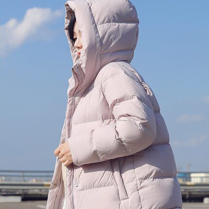 若宿/UCUB三防棉服女生短款冬季小个子面包连帽潮棉衣