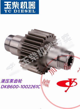 玉柴原厂DKB600-1002261C/液压泵齿轮YC4DK工程机械/轮挖机齿轮