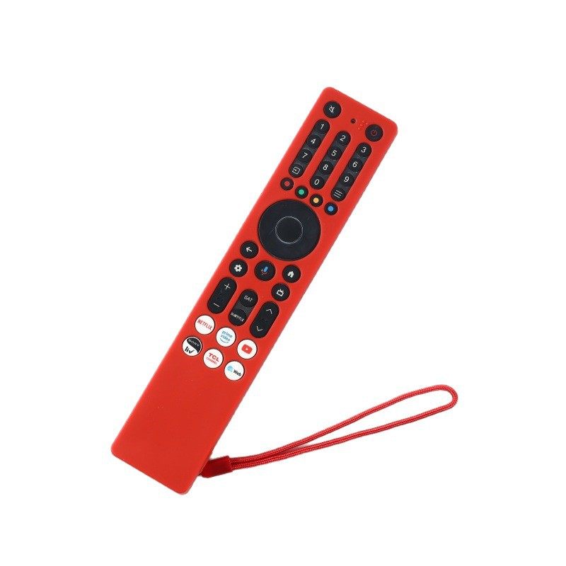 适用TCL RC833A电视机85英寸RC6k 50v6c遥控器硅胶保护套防摔软壳