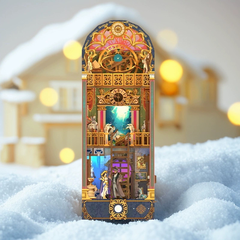 西西弗同趣拼装感应书立时空博物馆手工diy小屋积木立体拼图礼物,玩具/童车/益智/积木/模型,建筑/DIY小屋/拼装模型,淘宝优惠券,粉丝福利购,淘宝优惠卷