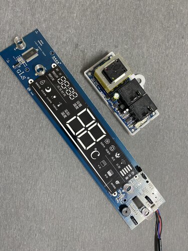 电热水器主板电源板GLS-JD08T电路板显示屏B160B显示器