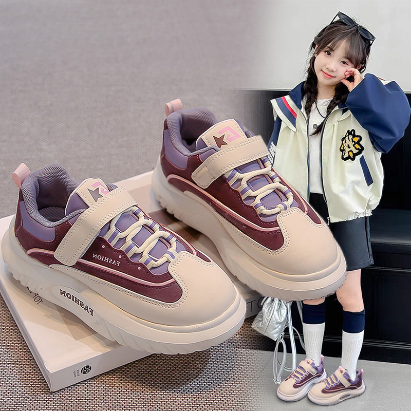 春秋女童板鞋防水运动鞋