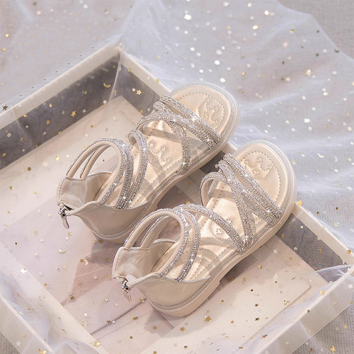 女童软底罗马鞋时尚百搭公主鞋