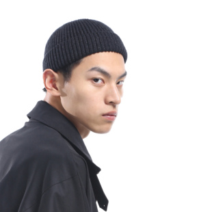 Crk.AW18短款圆顶流氓帽针织冷帽瓜皮帽痞子帽男女嘻哈帽冬毛线帽