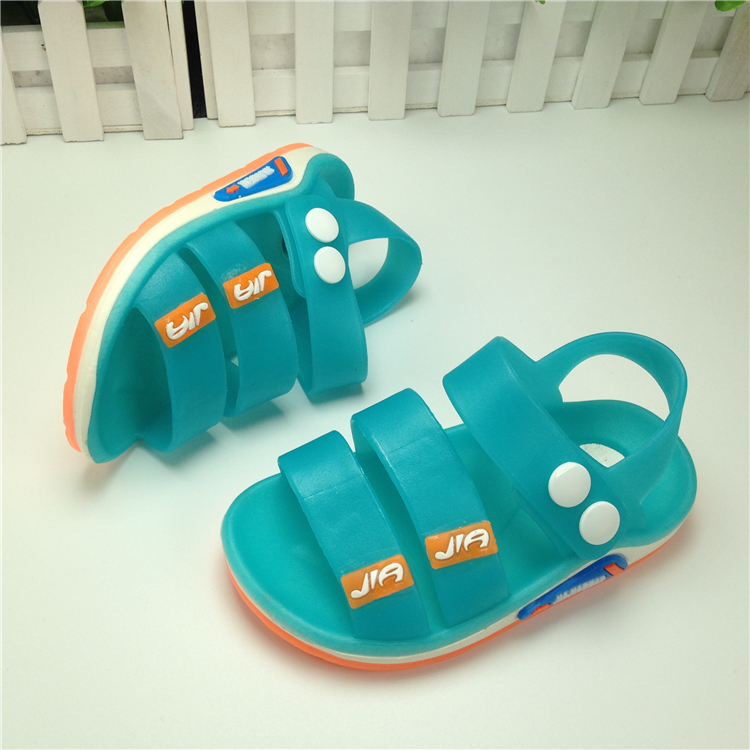 Sandales enfants en autre orteil pour été - semelle caoutchouc antidérapant - Ref 1051320 Image 4
