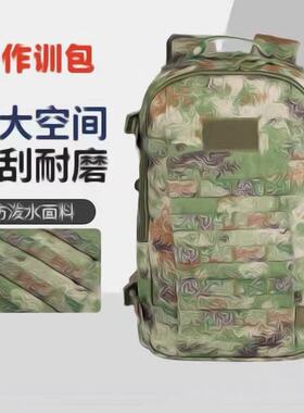 户外新式XP21-S作训包E19N背囊战术双肩迷彩背包单作训包背囊书包