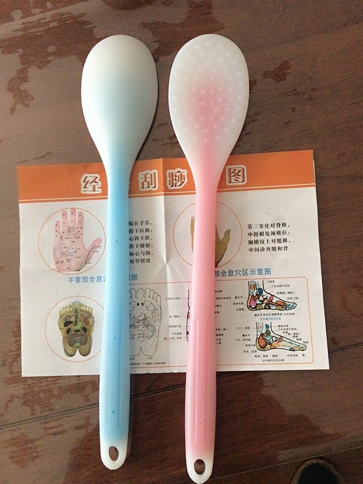 탄력있는 확장 슬래핑 보드 경락 건강 백 슬래핑 장치 실리콘 구타 스틱 피트니스 마사지 모래 제거 보드