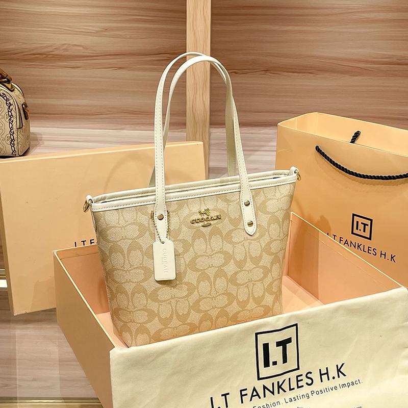 CITEX LV官方旗舰店香港专柜真皮复古大容量托特包女2025新款高级