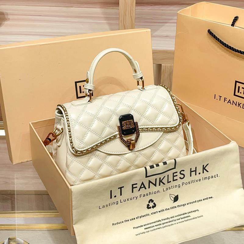 CITEX LV官方旗舰店香港代购2025爆款超火包包女菱格小香风链条小