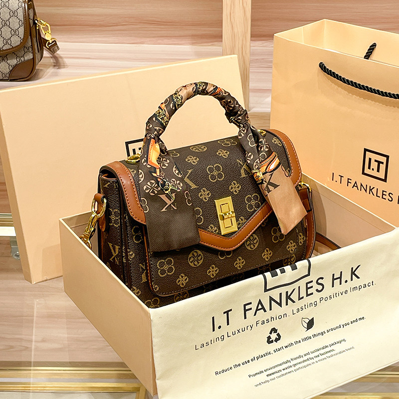 CITEX LV官方旗舰店香港代购斜挎包女2025新款高级女包小方包简约