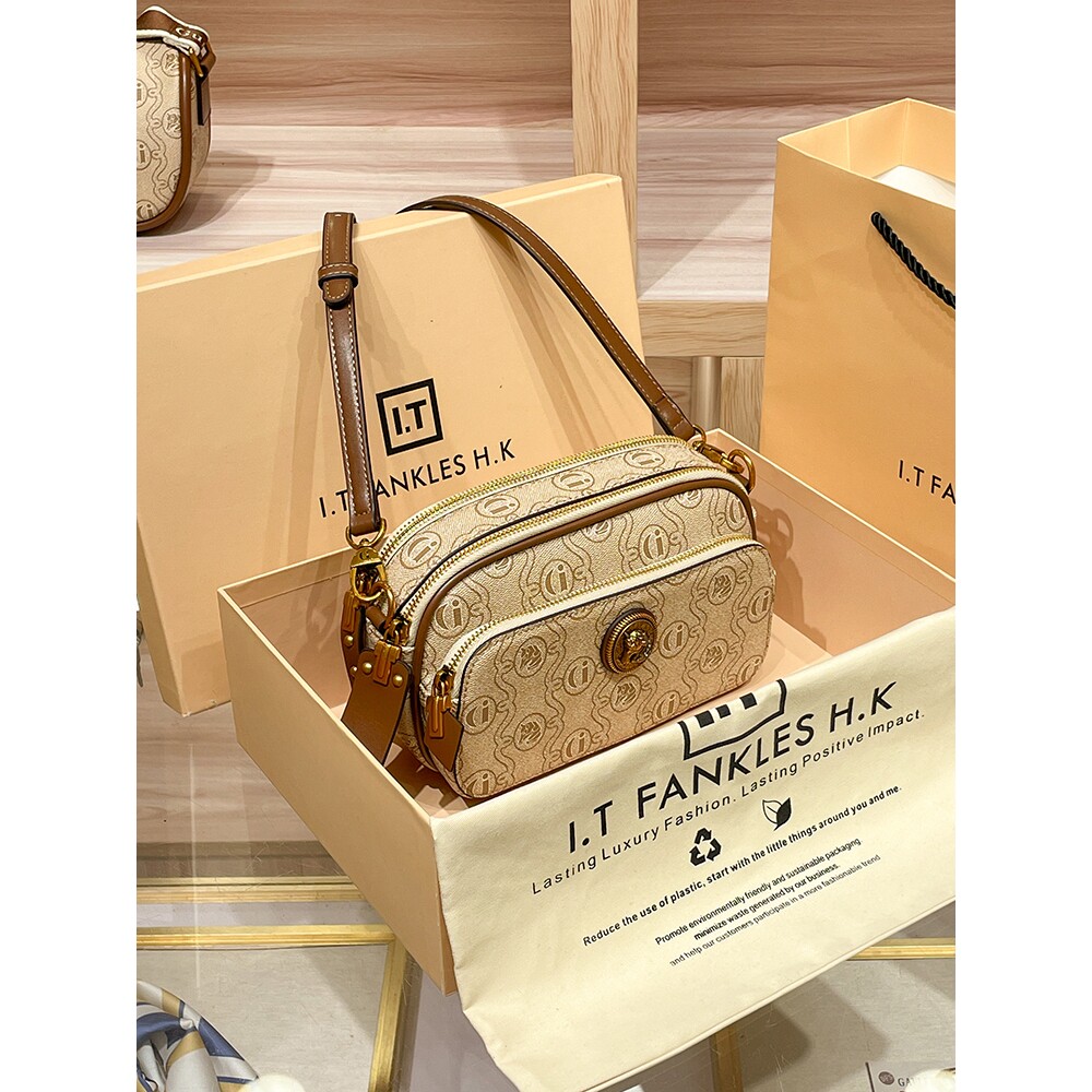 CITEX LV官方旗舰店香港代购真皮相机包包女2025新款小众设计春夏