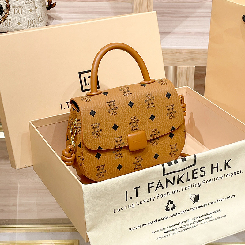 CITEX LV官方旗舰店香港专柜2025新款女包手提马鞍包高级感斜挎百