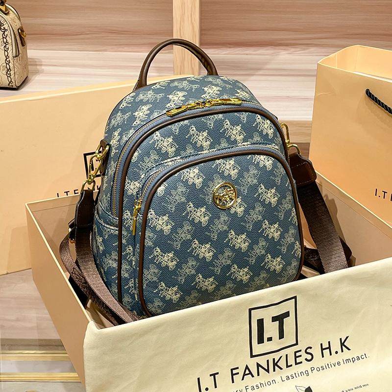 CITEX LV官方旗舰店香港代购真皮双肩包包女士2025新款春夏书包时