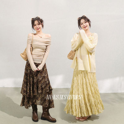 Fleurs des champs 针织衫/罩衫/半身裙