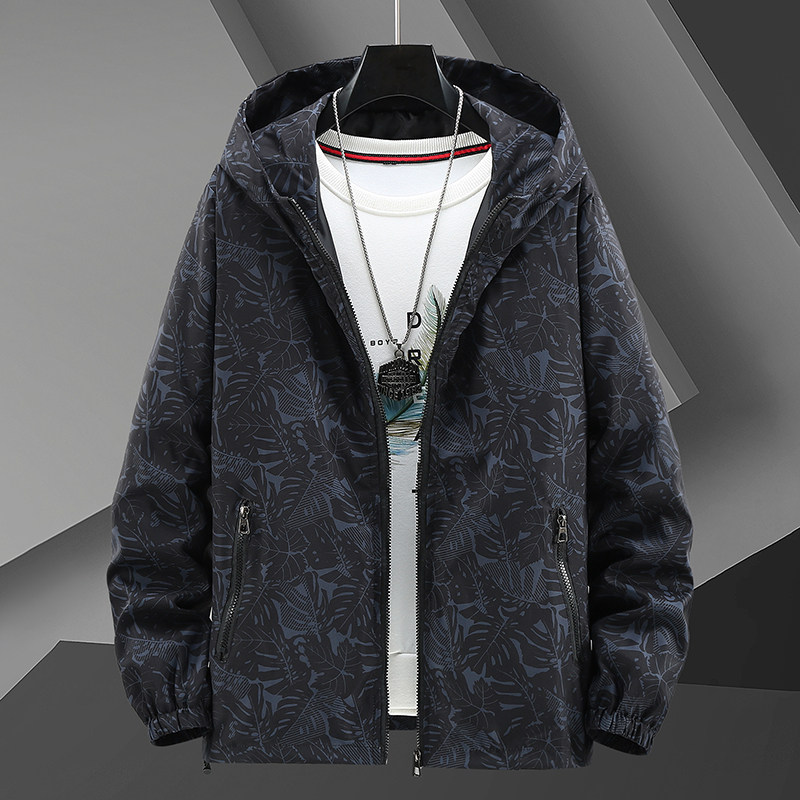 春秋薄款冲锋衣男大码透气运动外套女户外迷彩夹克宽松情侣登山服