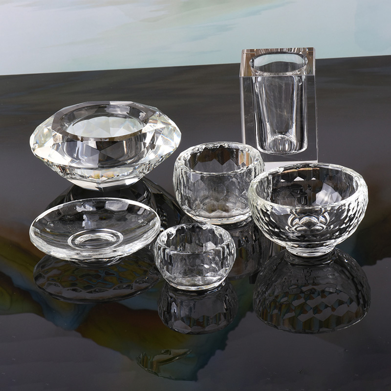 美甲水晶杯碗洗笔杯水晶甲收纳