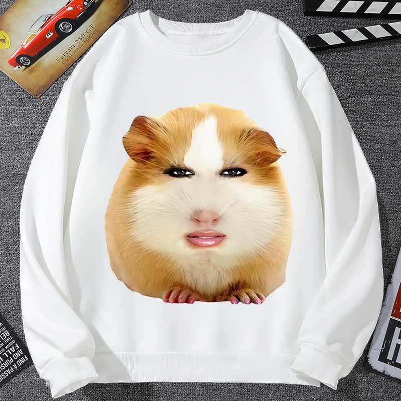 猪妞表情包卫衣荷兰猪的小曲外套图片