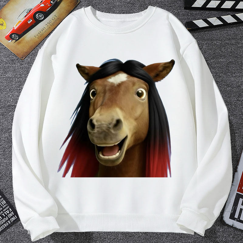 马年本命年头像卫衣可爱小马生肖