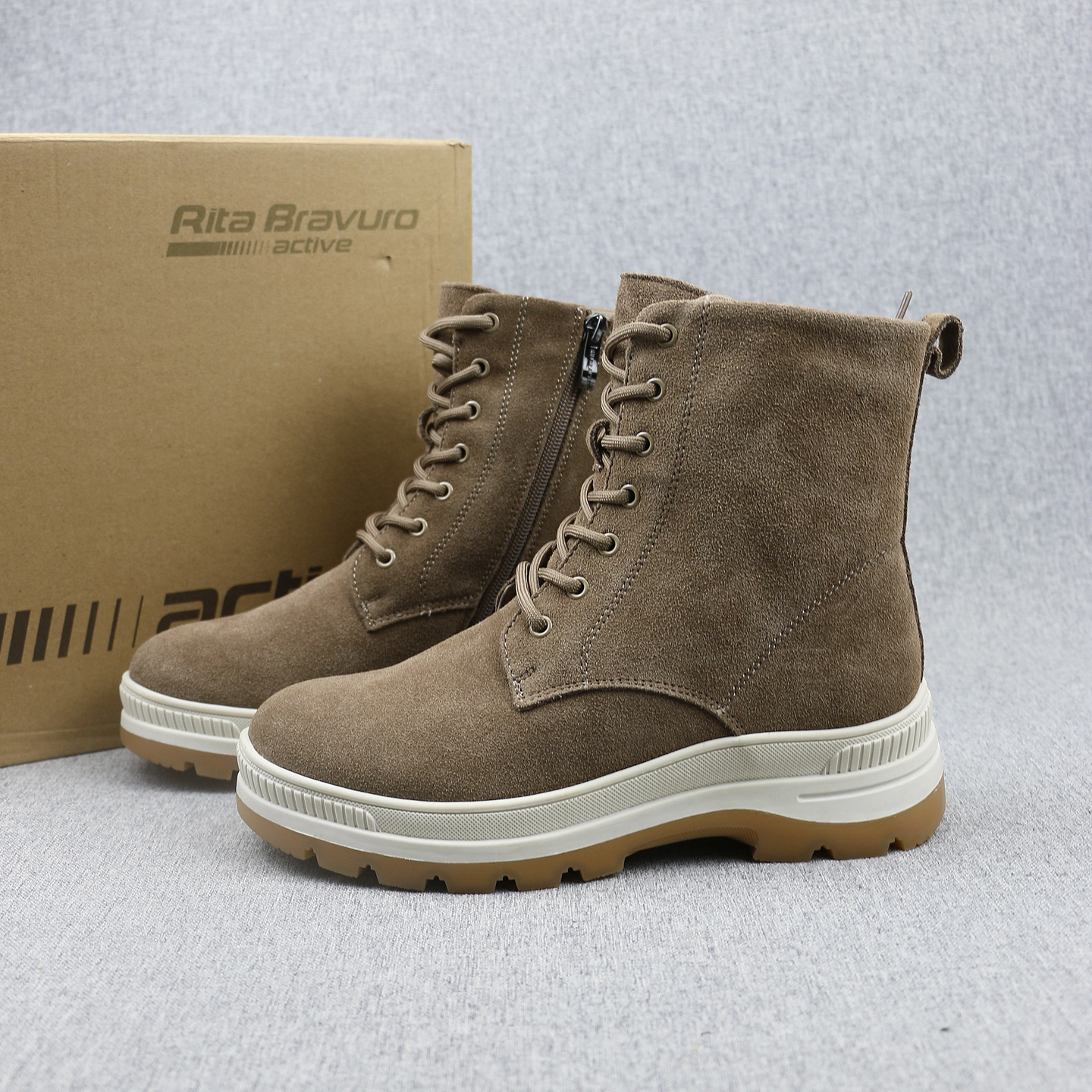 外贸俄罗斯单冬季中筒真皮雪地靴