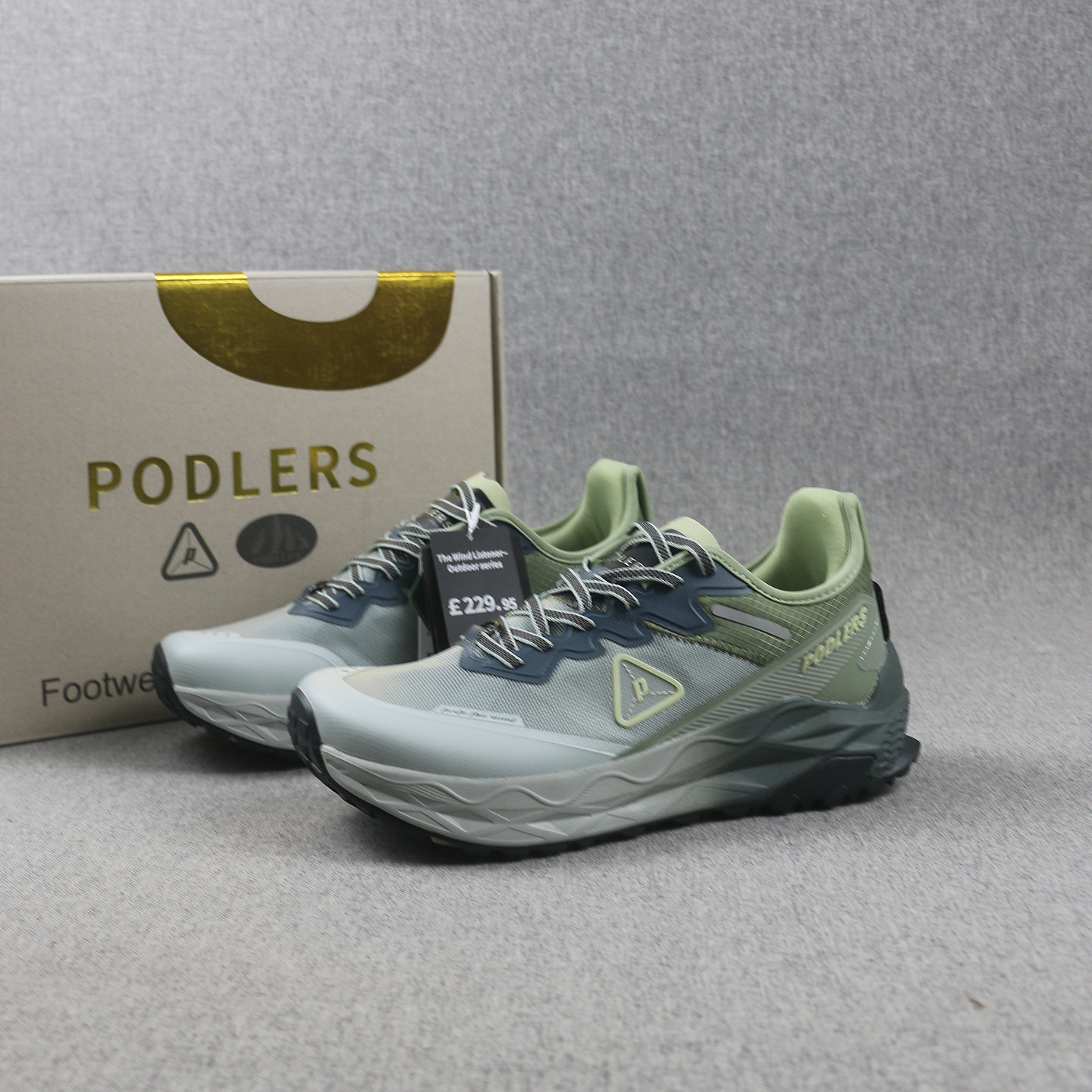 PODLERS透气越野跑鞋徒步鞋