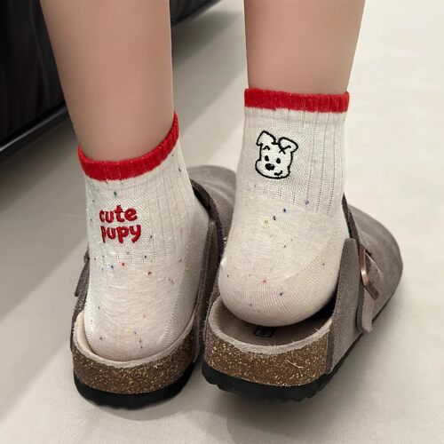 春夏季韩版ins潮纯棉防臭短袜