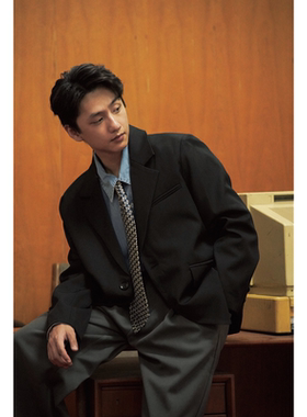 何记港风【诺丁山】经典复古廓版西服 西装不止一面