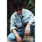 牛仔外套宽松水洗做旧牛仔夹克男 复古蝙蝠袖 何江海同款 80港风经典