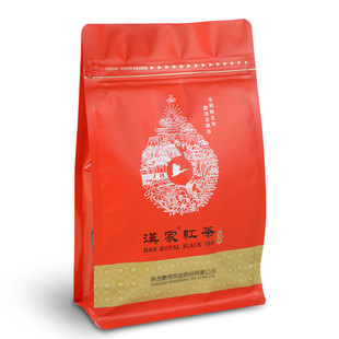 红茶鹏翔茶业汉家红茶陕西特产茶叶袋装250g带茶勺