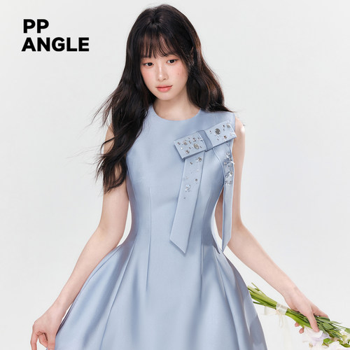千金风生日群赫本风礼服连衣裙女