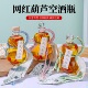 创意葫芦瓶玻璃泡酒瓶一斤装 瓶熬夜人参水瓶密封空瓶 自酿果酒分装