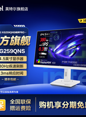 Asus/华硕ROG超梦PRO 24.5英寸380Hz显示器XG259QNS电竞IPS显示屏