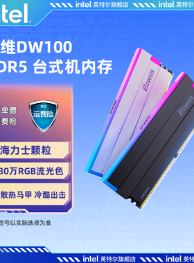 佰维DW100 DDR5台式机RGB内存条16G*2/24G*2套装6000频率c28时序