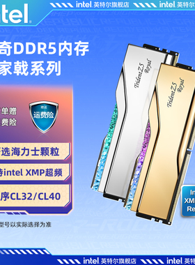 芝奇皇家戟DDR5 64/80/8400 16/32/48G内存条intel台式机电脑套装