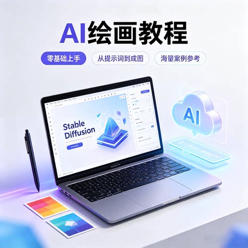 SD本地部署 StableDiffusion AI 绘图生视频电脑全套教程无需充值