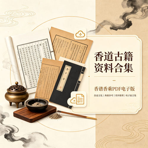 香道古籍大合集香乘香谱历代香学文献 古方香材配方史料PDF