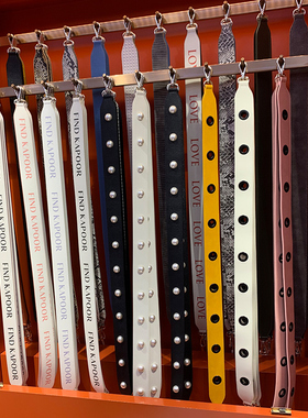 韩国代购正品FIND KAPOOR 女包配件时尚单肩斜挎 FKR水桶包宽肩带