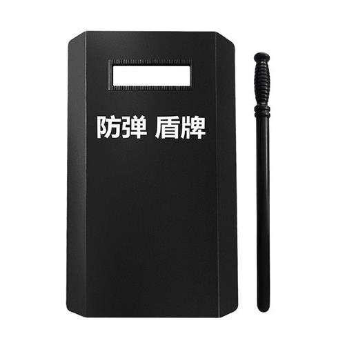 塑料儿童玩具盾牌防暴棍48X32厘米巨大尺寸双折边盾棍一体式设计