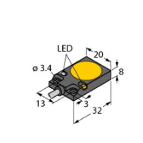 议价供应图尔克BC5Q08AN6X2/S250电容式感测器 接近开关