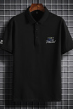 夏季主推纯短袖POLO衫男百搭潮牌绣花POLOPL20821-P38，男装Polo衫，星座217-4