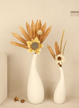创意花瓶装饰品摆件客厅家居玄关电视柜斗柜新家高档摆设简约现代