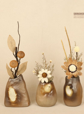 摆件家居饰品客厅家庭电视柜茶室茶桌民宿橱柜书架新中式复古软装