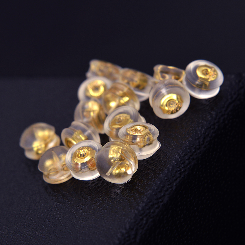 diy18k金硅胶塑料防过敏耳堵