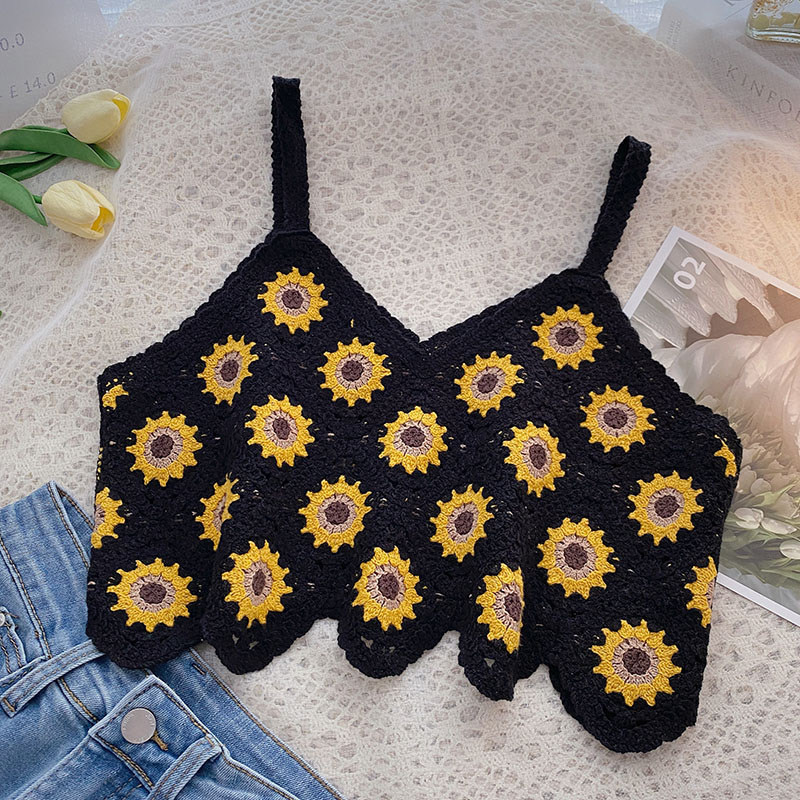 2025法式小众复古吊带背心女小个子夏季外穿碎花高腰短款抹胸上衣,女装/女士精品,背心吊带,淘宝优惠券,粉丝福利购,淘宝优惠卷