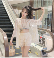 分体裙式保守三件套仙女甜美温泉