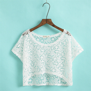 罩衣沙滩防晒衣温泉外套 泳衣外搭宽松大码 比基尼罩衫 海边度假短款