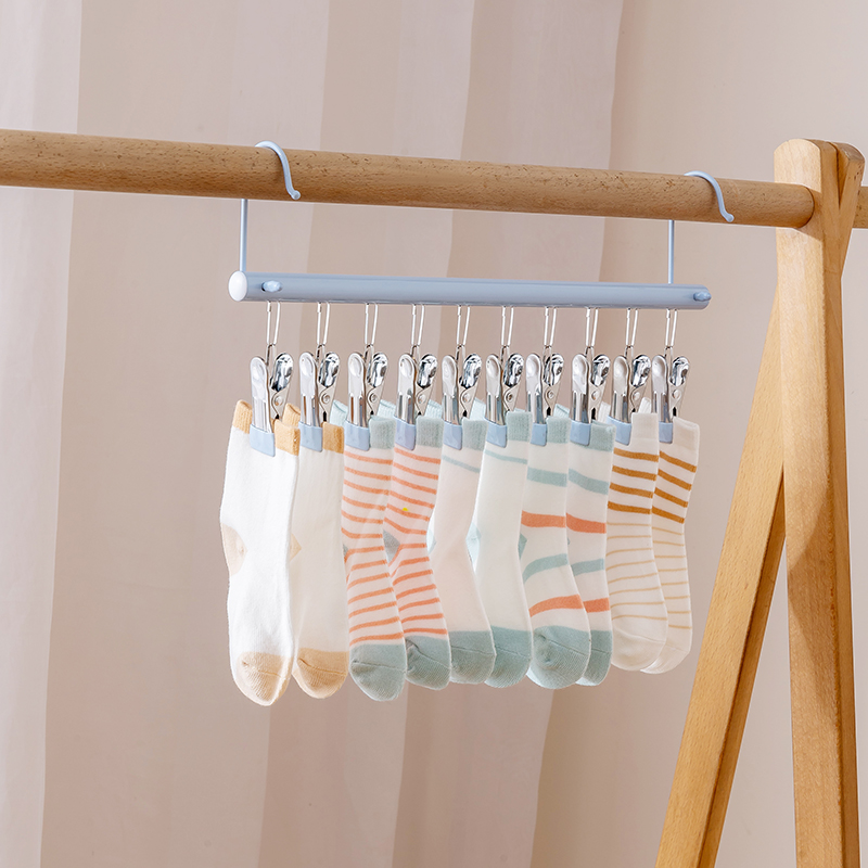 多功能双头挂钩内衣裤袜子夹子