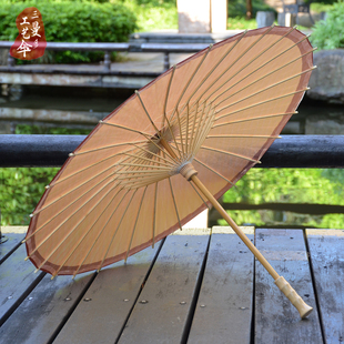 非遗手工油纸伞升级全竹古风伞晴雨两用防雨防晒演出道具伞汉服