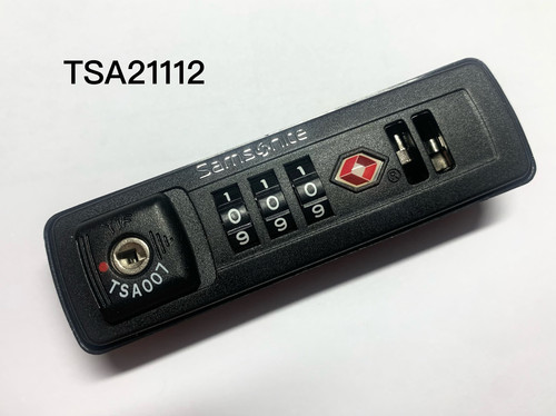 Samsonite新秀丽密码锁TSA21112锁