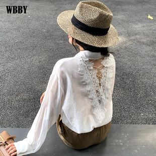 白色衬衫内搭上衣女士2026春夏季独特超好看的高级感轻奢减龄洋气